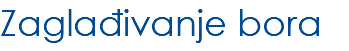 Zaglađivanje bora