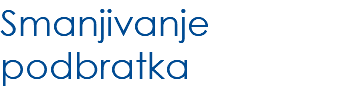 Smanjivanje podbratka