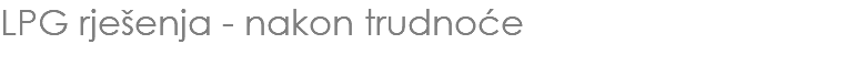 LPG rješenja - nakon trudnoće