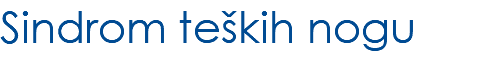 Sindrom teških nogu