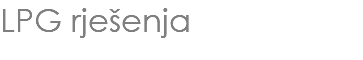 LPG rješenja