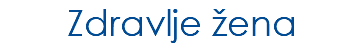 Zdravlje žena
